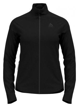 Odlo Berra Zipper Fleecejacke Schwarz Damen