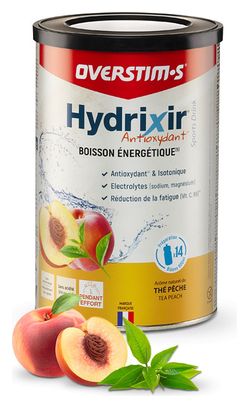 Overstims Antiossidante Energy Drink HYDRIXIR 600g Taste Peach Tea box