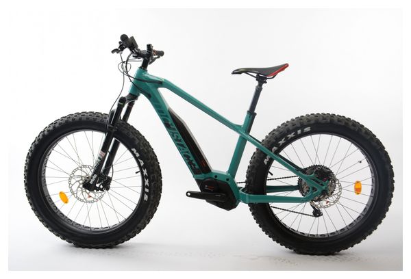 OCCASION Fatbike Electrique Moustache Bikes Samedi 26 Wild Shimano Deore 11V 500 Wh 26 Bleu 2019 Alltricks