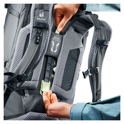 Zaino da trekking Deuter Aircontact Core 65 +10 SL da donna, grigio