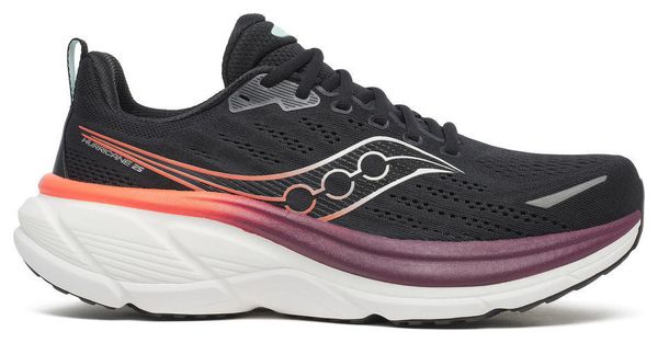 Zapatillas de running Saucony Hurricane 25 Negro/Rojo Hombre
