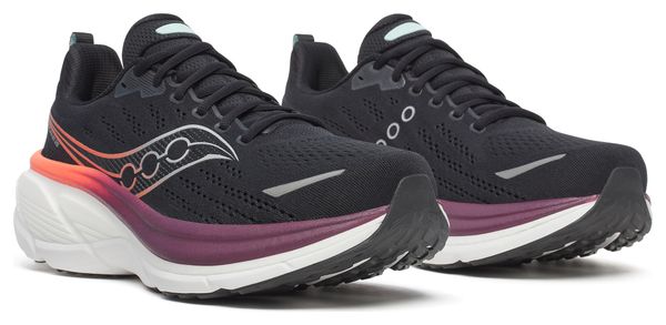Zapatillas de running Saucony Hurricane 25 Negro/Rojo Hombre