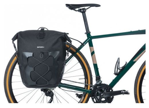 Basil Navigator Waterproof Bikepack 31L Black