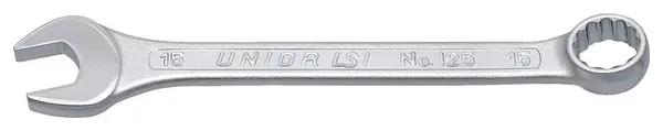 Unior Short Chrome Plated Combination Wrench