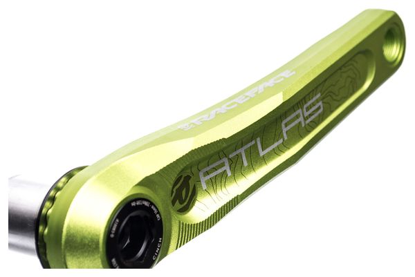 Manivelles Race Face Atlas Cinch Direct-Mount Axe 83mm (sans boitier) Vert