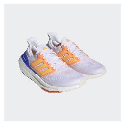 Chaussures de Running adidas running UltraBoost Light Blanc Orange Bleu Unisexe