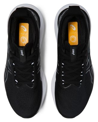 Asics Gel Nimbus 25 LARGE Running Shoes Black White