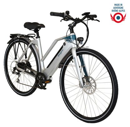 Vélo électrique Vadrouilleur 21.1 - Full carbone - Autonomie 100Km - Gris