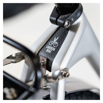 Vélo électrique Vadrouilleur 21.1 - Full carbone - Autonomie 100Km - Gris