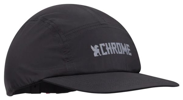 Gorra Chrome de 5 paneles Negra