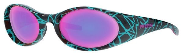 Pair of Pit Viper The Voltage Slammer Goggles Black/Blue