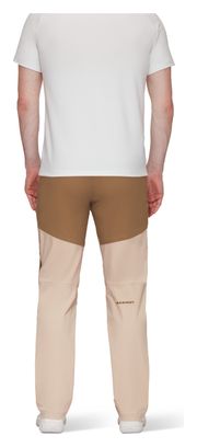 Mammut Zinal Hybrid Beige Hiking Pants
