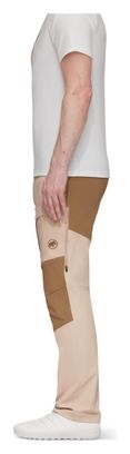 Mammut Zinal Hybrid Beige Hiking Pants