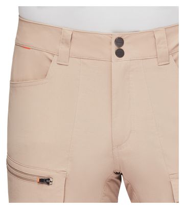 Mammut Zinal Hybrid Beige Hiking Pants