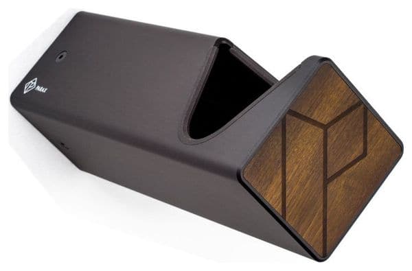 Parax D-Rack M Wall Mount Black/Black/Kebony Wood