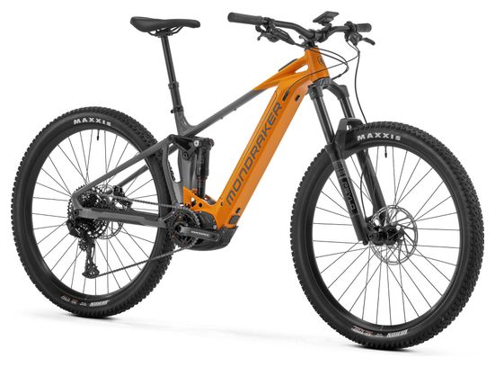 VTT Électrique Tout-Suspendu Mondraker Chaser Sram SX Eagle 12V 625Wh 29'' Orange Gris 2025