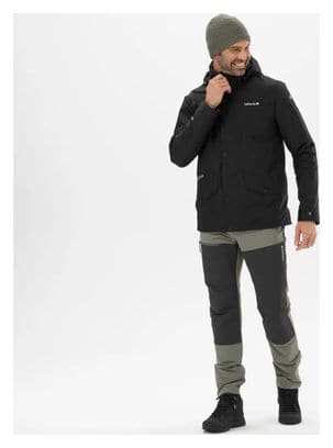 Veste Lafuma Imperméable Jaipur Gore Tex Fleece Homme Noir