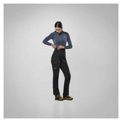 Salewa Ortles Gore-Tex 3L Epe Black Women's Pants