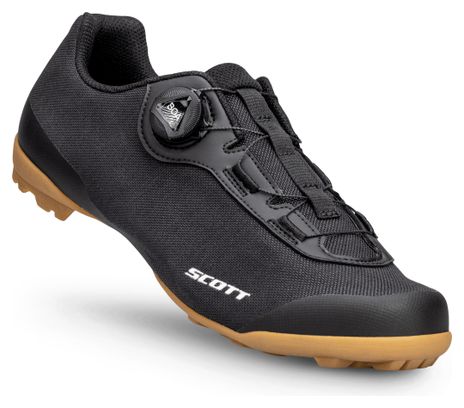 Gravel Men's Shoes Scott Gravel Pro Black Mat/White