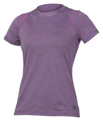 Endura SingleTrack dames Jersey met korte mouwen paars
