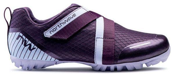 Scarpe da spinning Northwave Active viola donna