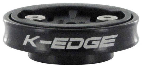 K-EDGE Montaje de la tapa de gravedad Garmin Noir