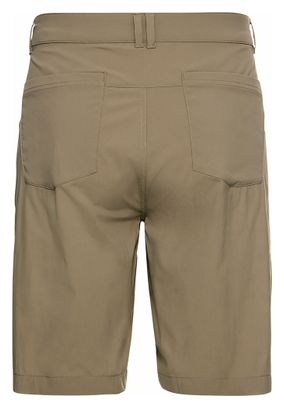 Pantalones cortos de conversión Odlo Beige