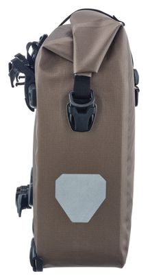 Ortlieb Gravel-Pack 29L (2x14,5L) QL2.2 Par de bolsas para bicicleta Gris arena oscuro Beige