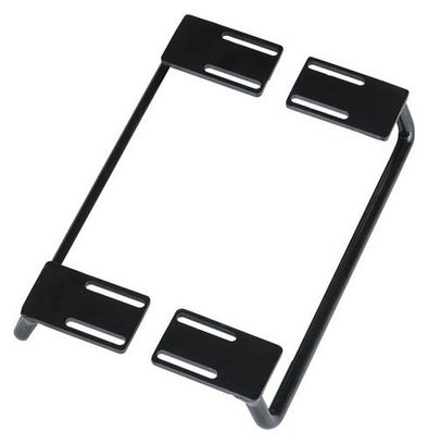 Tubos para alforjas MIK para la placa de soporte MIK Negro