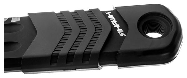 ROTOR HAWK Crank Arm Mono Black (senza asse)