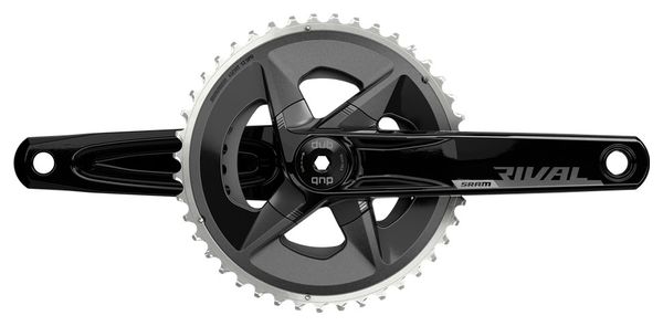 Sram Rival D1 DUB Wide 43-30 Tanden 2x12V Crankset (zonder doos) Zwart