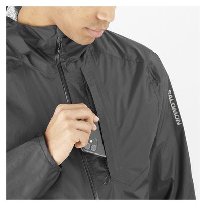 Chaqueta <strong>impermeable Salomon Bonatti WP</strong>Negra