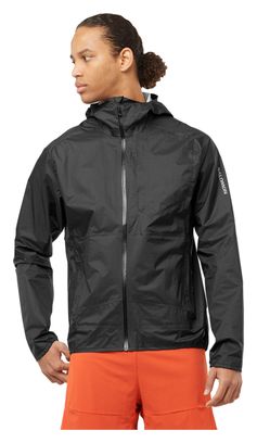 Chaqueta <strong>impermeable Salomon Bonatti WP</strong>Negra