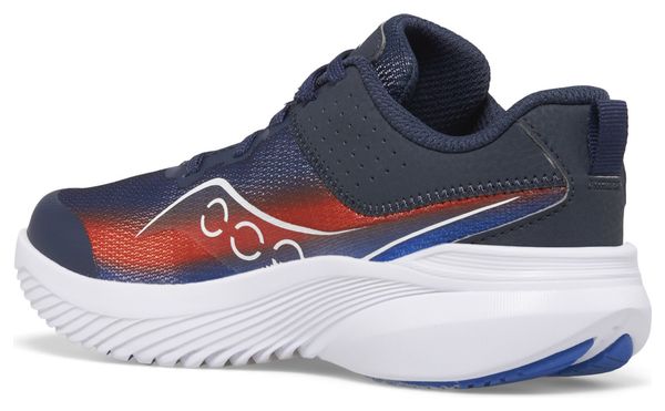 Kinderschoenen Saucony Kinvara 14 LTT Blauw Rood