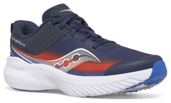 Kinderschoenen Saucony Kinvara 14 LTT Blauw Rood