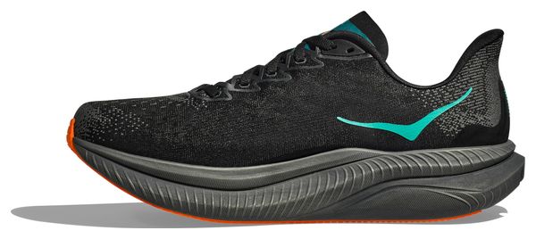 Zapatillas Hoka Mach 6 Negro/Naranja Hombre