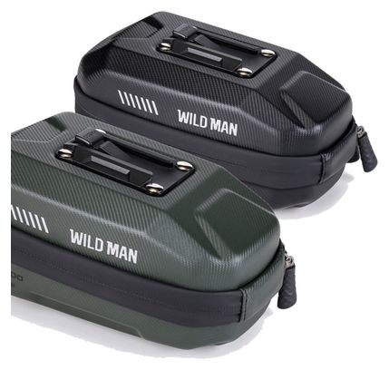 Sacoche de selle WILD MAN vélo étanche 0 8 L verte