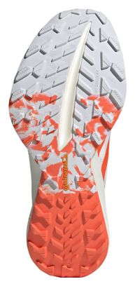 adidas Terrex Agravic Speed Ultra Wit Oranje Damesschoen