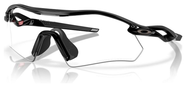 Oakley Radar Plate Brillen - Polished Black / Clear to Black Iridium Photochromic / Ref: OO9495-0236