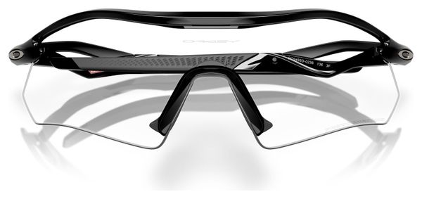 Oakley Radar Plate Brillen - Polished Black / Clear to Black Iridium Photochromic / Ref: OO9495-0236