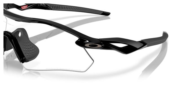 Oakley Radar Plate Brillen - Polished Black / Clear to Black Iridium Photochromic / Ref: OO9495-0236