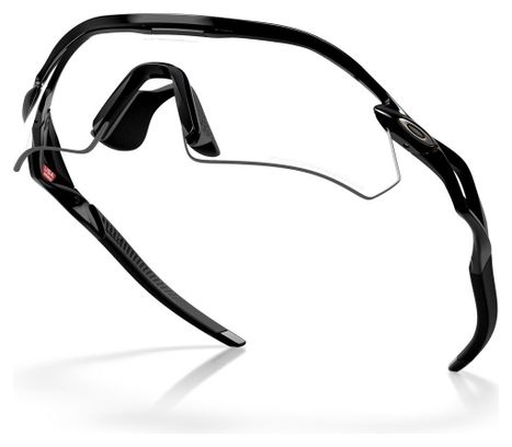 Oakley Radar Plate Brillen - Polished Black / Clear to Black Iridium Photochromic / Ref: OO9495-0236