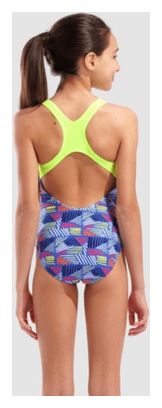 Traje de baño Arena Candies para niña Azul/Amarillo