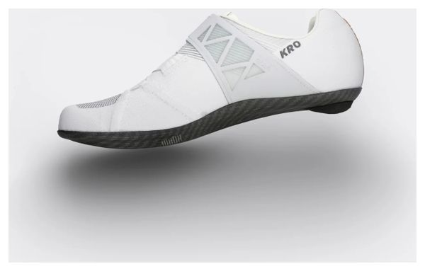 DMT KR0 Evo Superlight Road Shoes - White/Silver