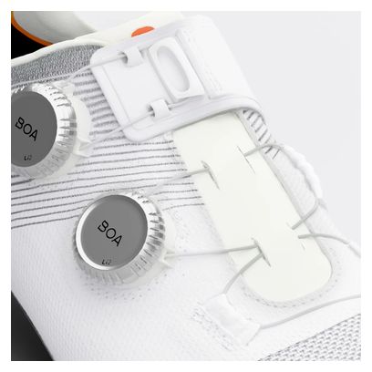 DMT KR0 Evo Superlight Road Shoes - White/Silver