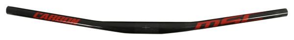 MSC Ultralight Carbon Flat Bar - 740mm Red