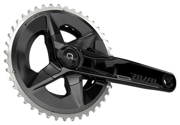 Guarnitura per misuratore di potenza Sram Rival AXS DUB Wide 43-30 denti 2x12V (senza alloggiamento) Nera