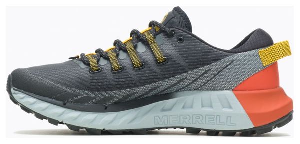 Merrell Agility Peak 4 Trail Shoes Black/Blue