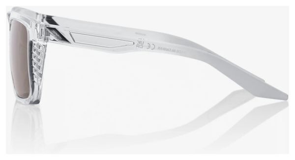 Lunettes 100% Renshaw Transparent - Lentilles HiPER Miroir Silver