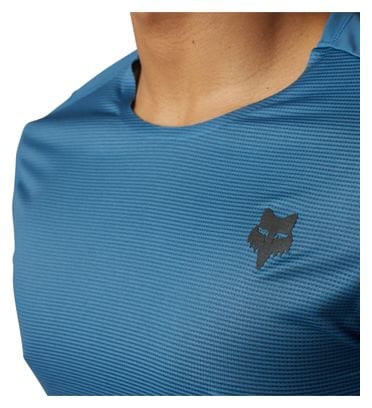 Fox Flexair Ascent Slate Blue Short Sleeve Jersey